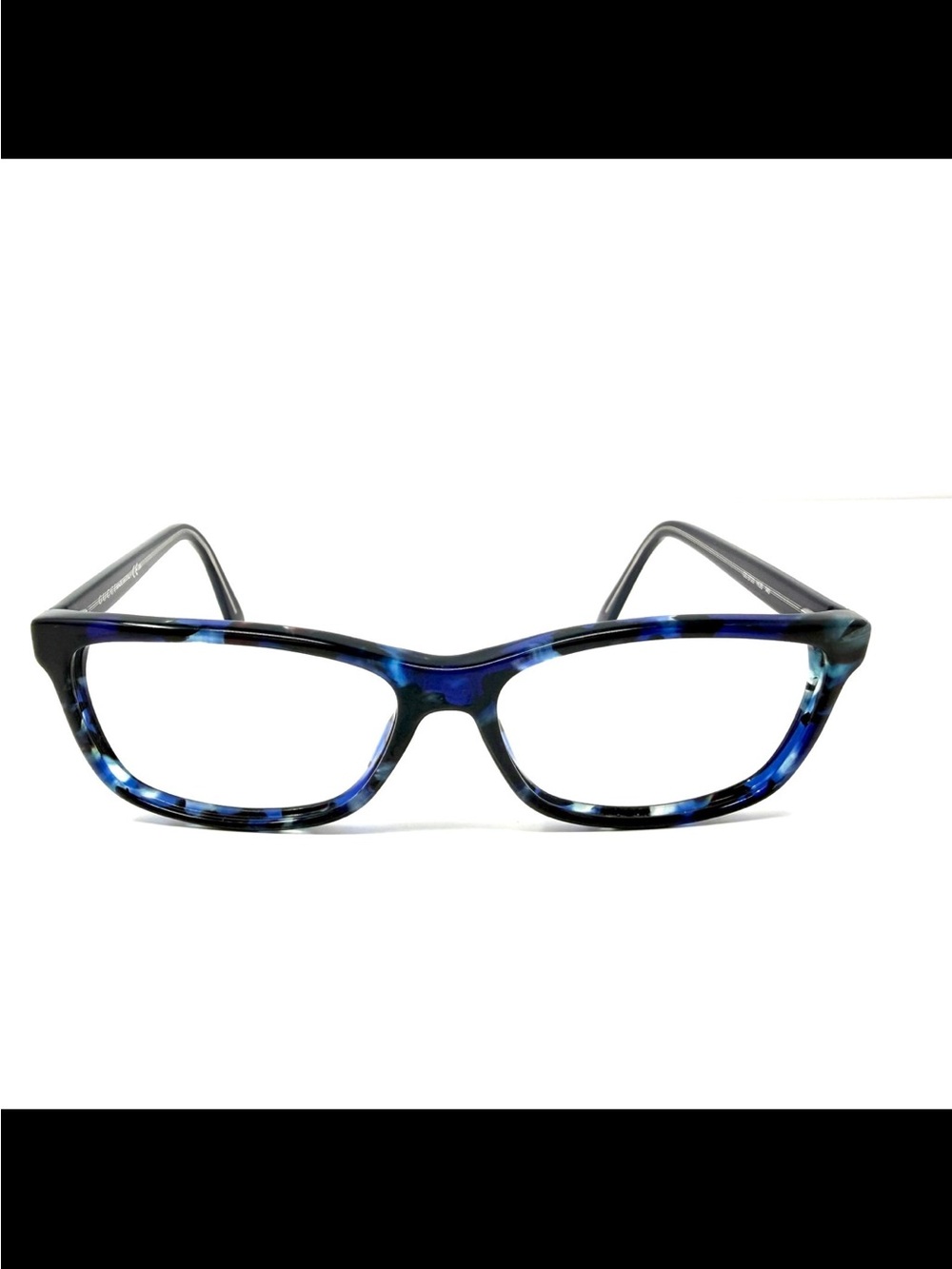Gucci Eyeglasses Frames Only GG Blue Tortoise Havana Blue - Picture 2 of 9